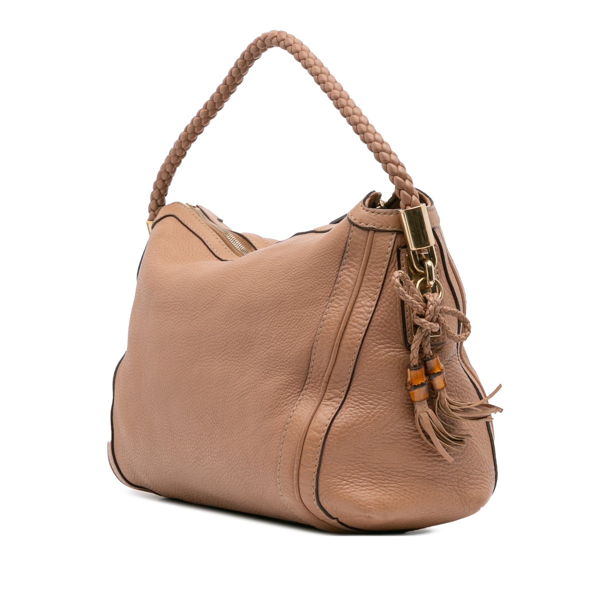 Medium Pebbled Calfskin Bella Shoulder Bag - Image 2