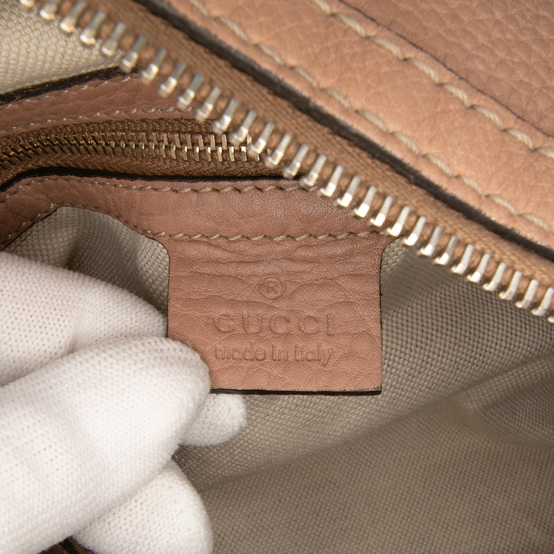 Medium Pebbled Calfskin Bella Shoulder Bag - Image 5