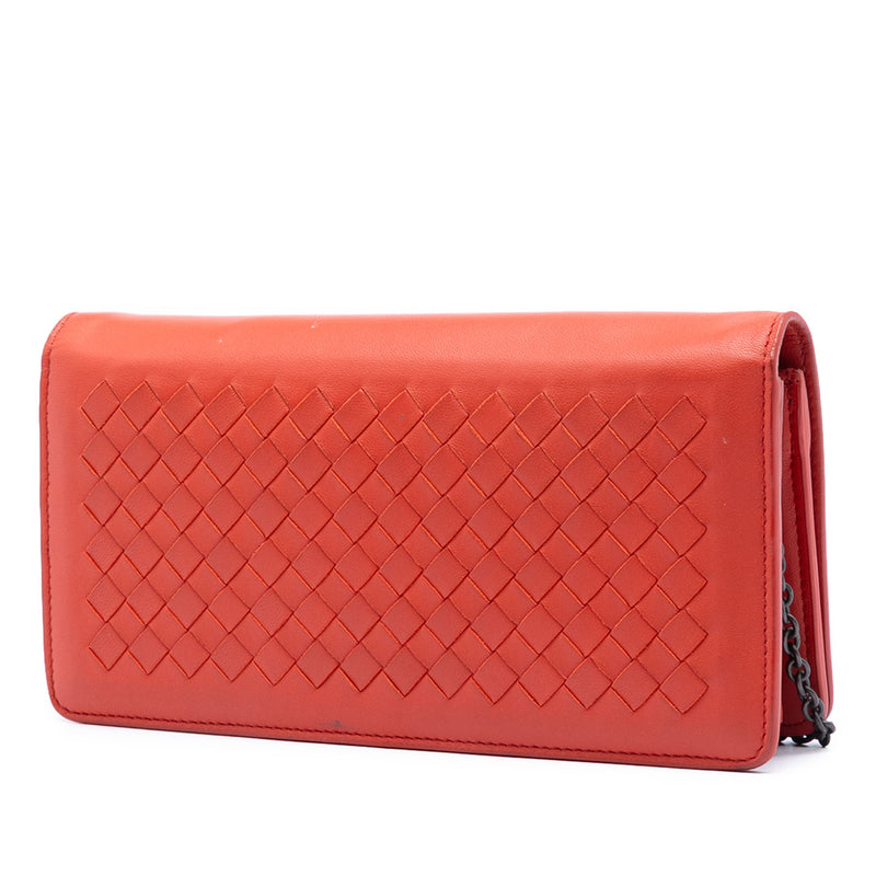 Nappa Intrecciato Continental Wallet on Chain - Image 2