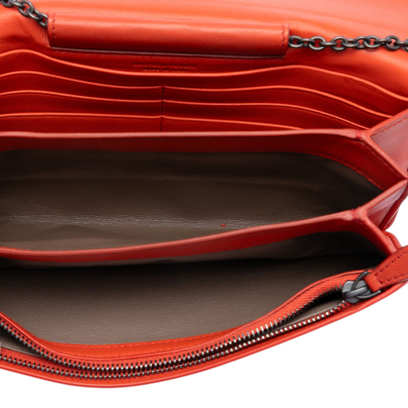Nappa Intrecciato Continental Wallet on Chain - Image 4