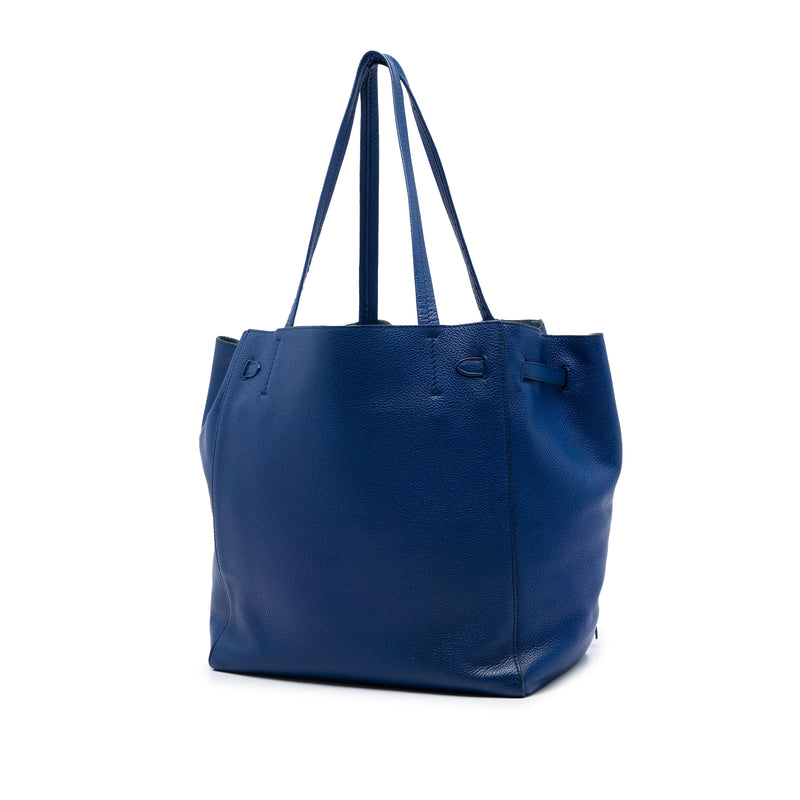 Small Leather Phantom Cabas Tote - Image 2