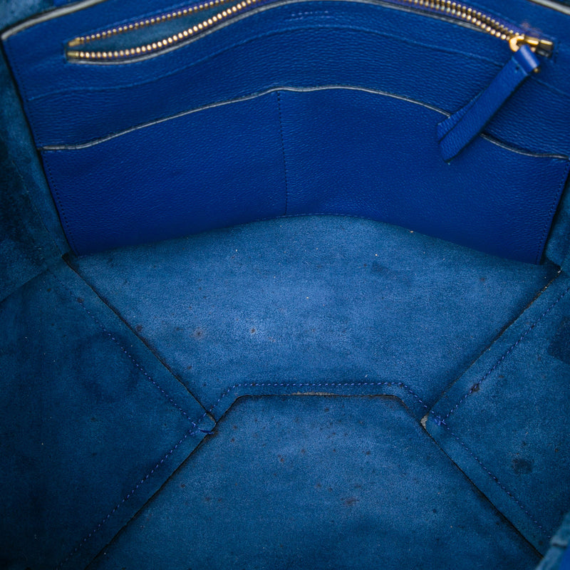 Small Leather Phantom Cabas Tote - Image 4