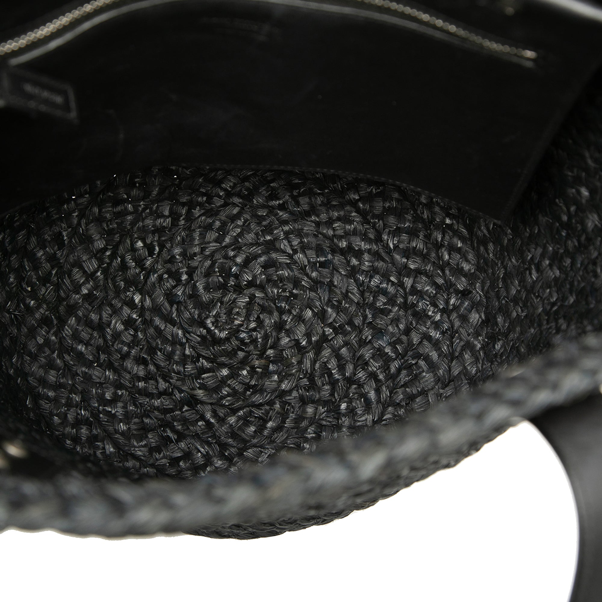Small Raffia Panier Tote - Image 4