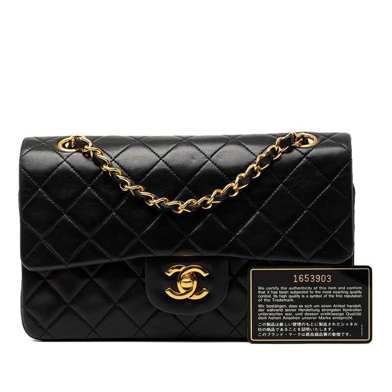 Small Classic Lambskin Double Flap - Image 7