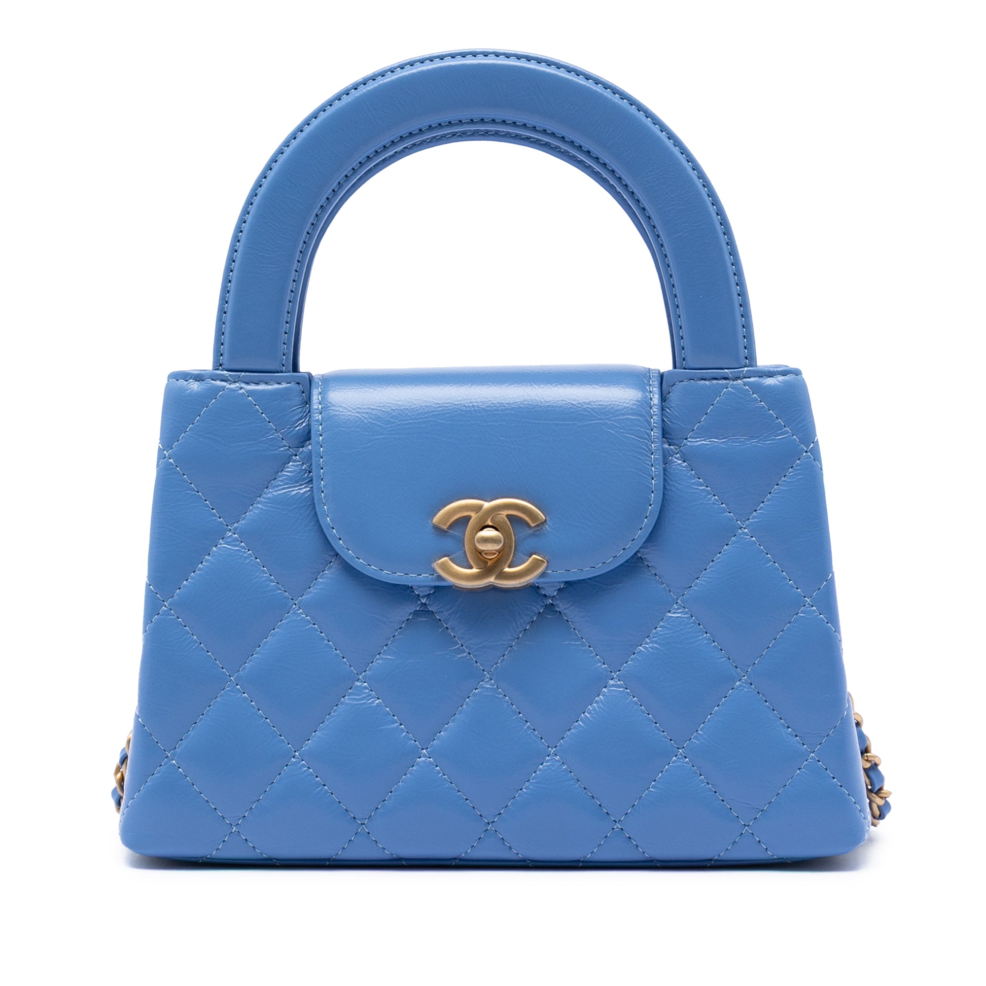 Nano Aged Calfskin Kelly Shopper Bag - Image 1