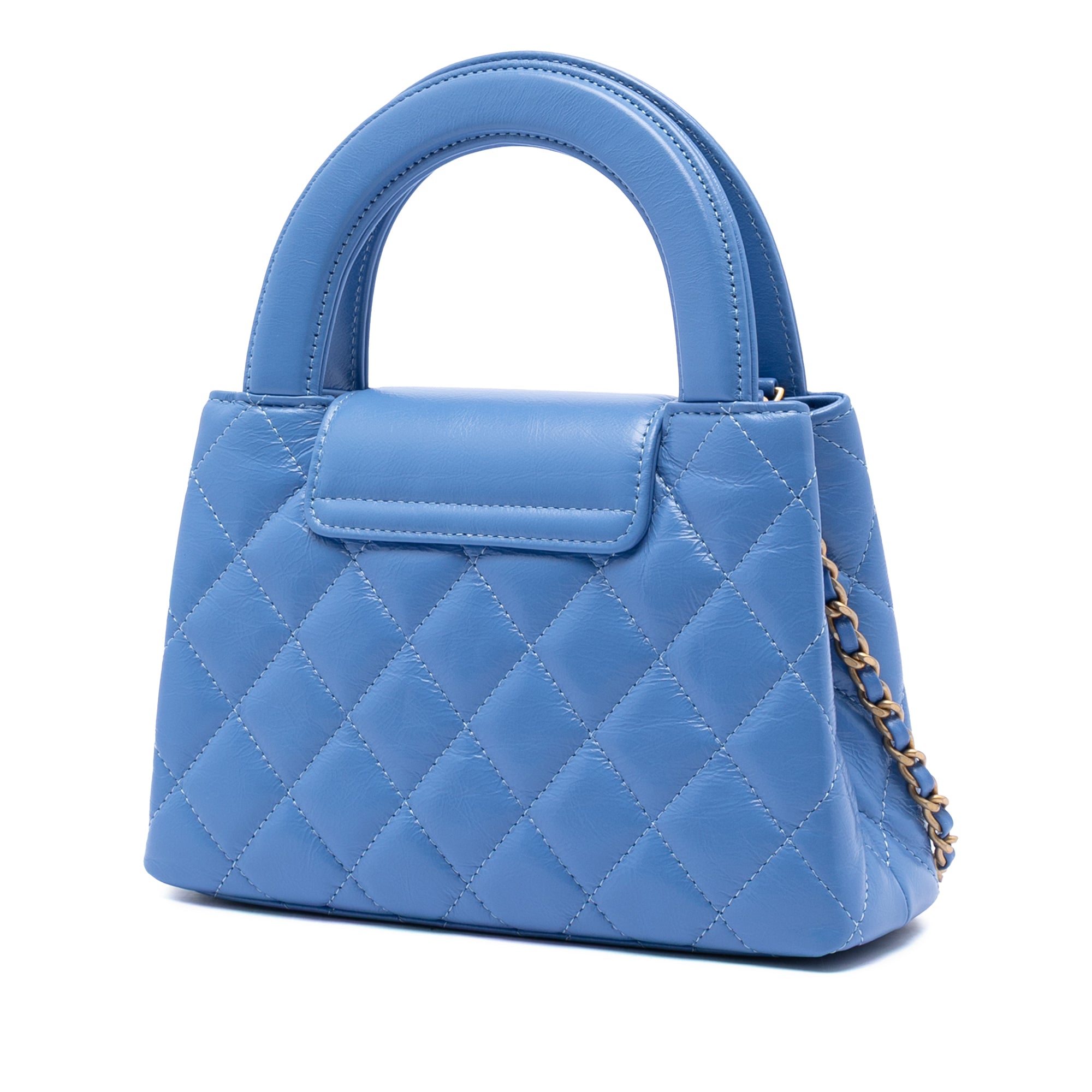 Nano Aged Calfskin Kelly Shopper Bag - Image 2