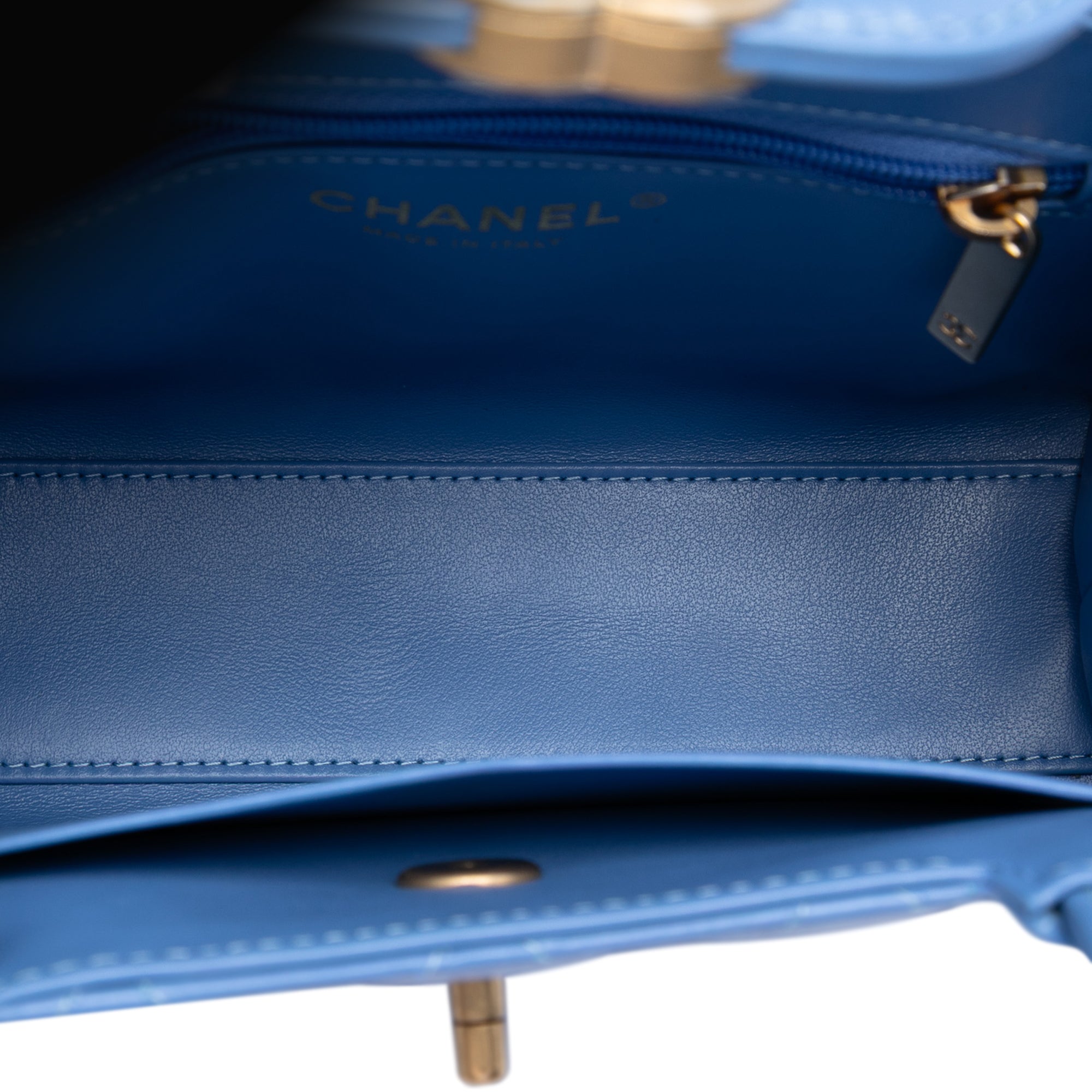 Nano Aged Calfskin Kelly Shopper Bag - Image 4