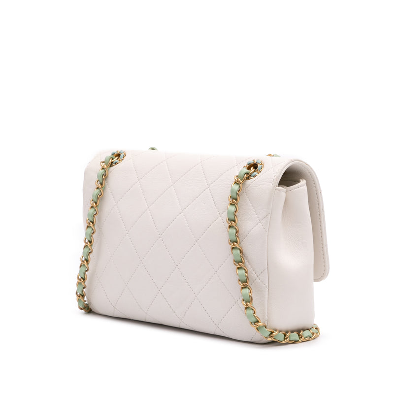 CC Quilted Calfskin Single Flap - Image 2