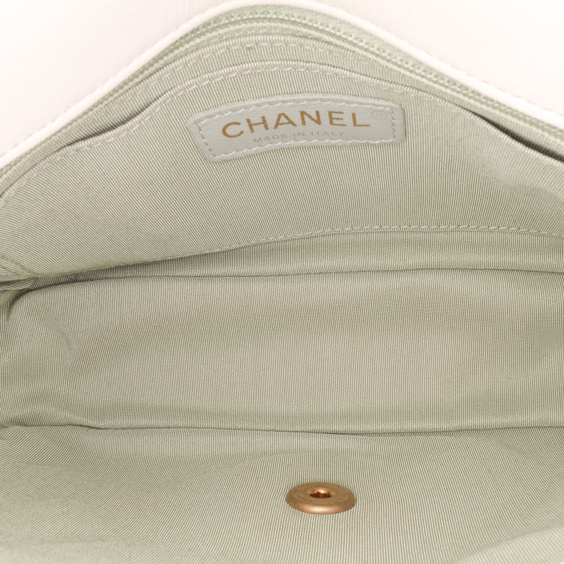 CC Quilted Calfskin Single Flap - Image 4
