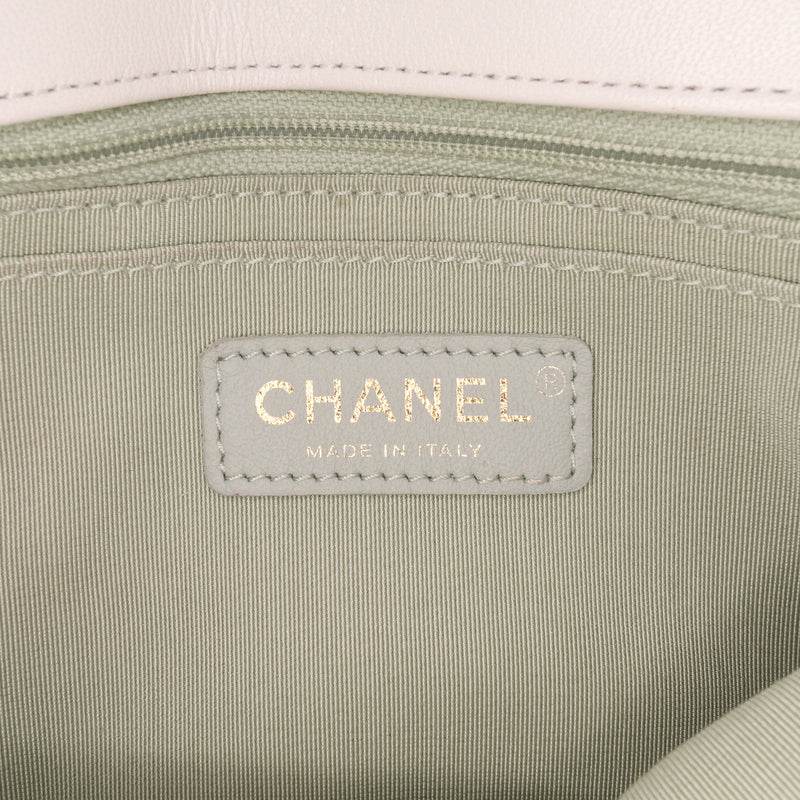 CC Quilted Calfskin Single Flap - Image 5