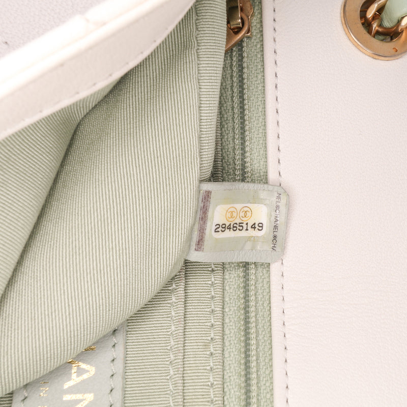 CC Quilted Calfskin Single Flap - Image 6
