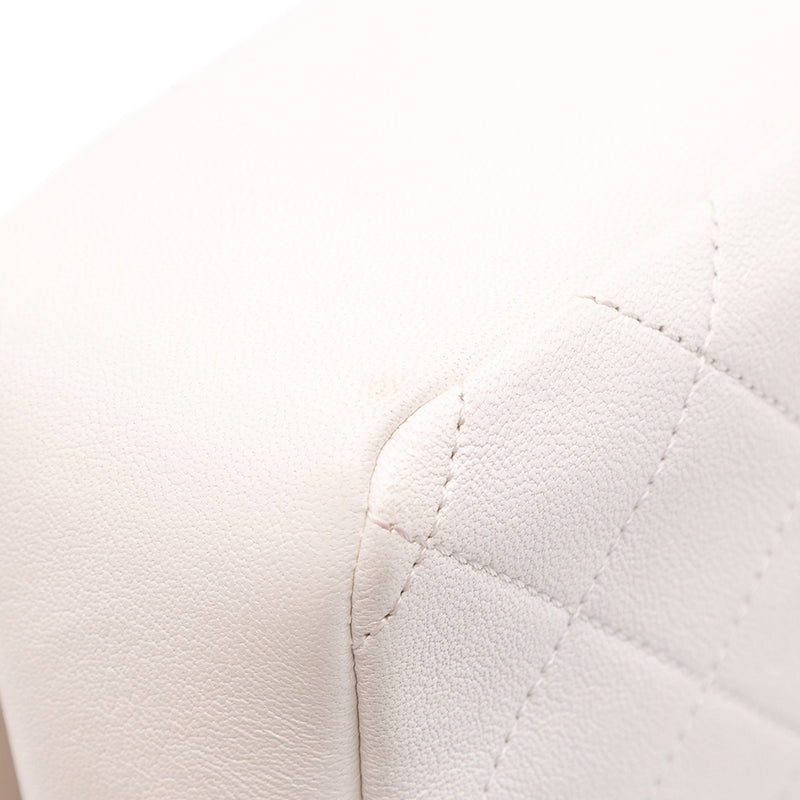 CC Quilted Calfskin Single Flap - Image 9