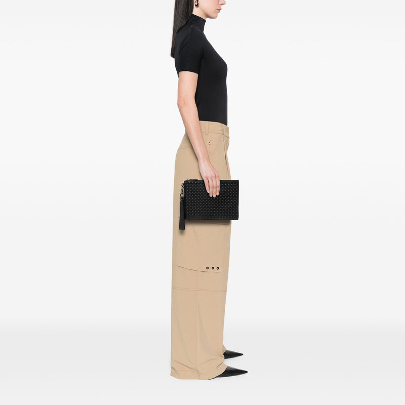 Studded Calfskin Clutch - Image 6