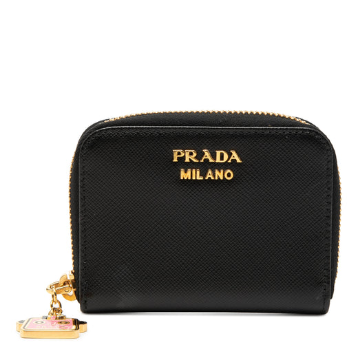 Saffiano Zip Around Coin Pouch - Image 1