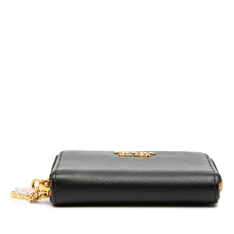 Saffiano Zip Around Coin Pouch - Image 3