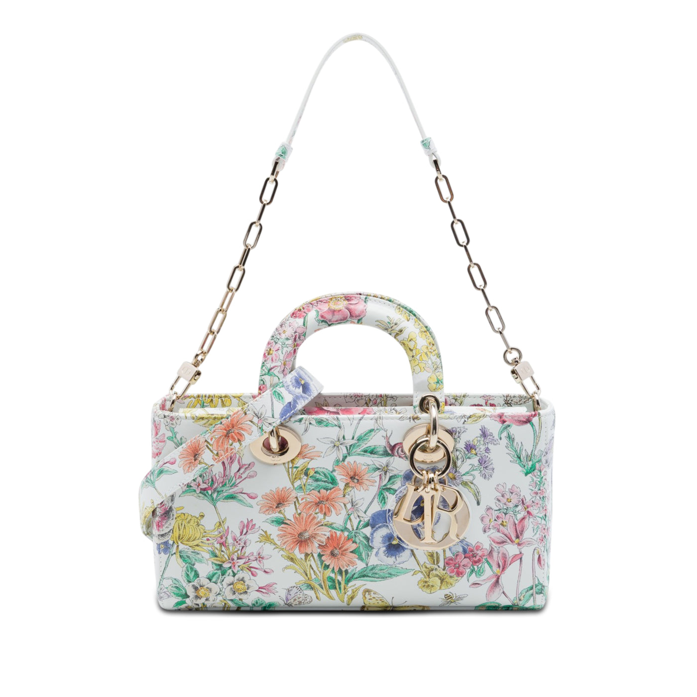 Medium Calfskin Astral Flowers Lady D Joy - Image 1