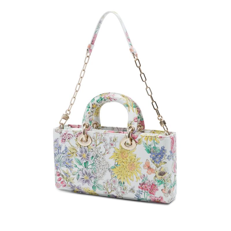 Medium Calfskin Astral Flowers Lady D Joy - Image 2