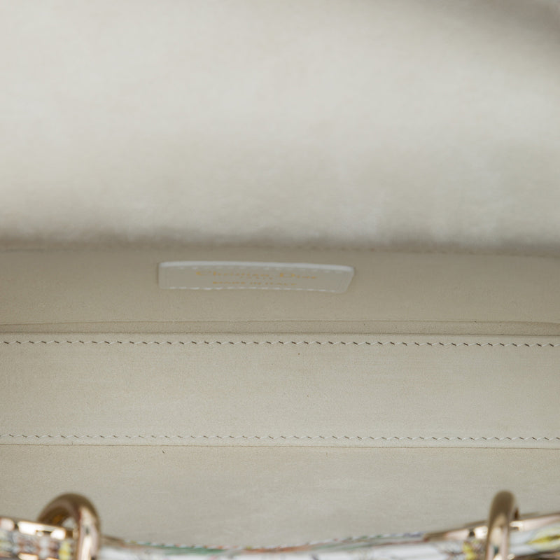 Medium Calfskin Astral Flowers Lady D Joy - Image 4