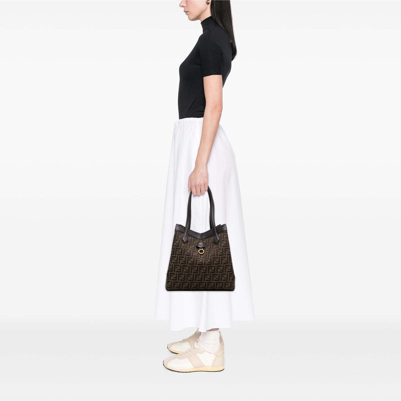 Large Zucca Canvas Origami Tote - Image 6