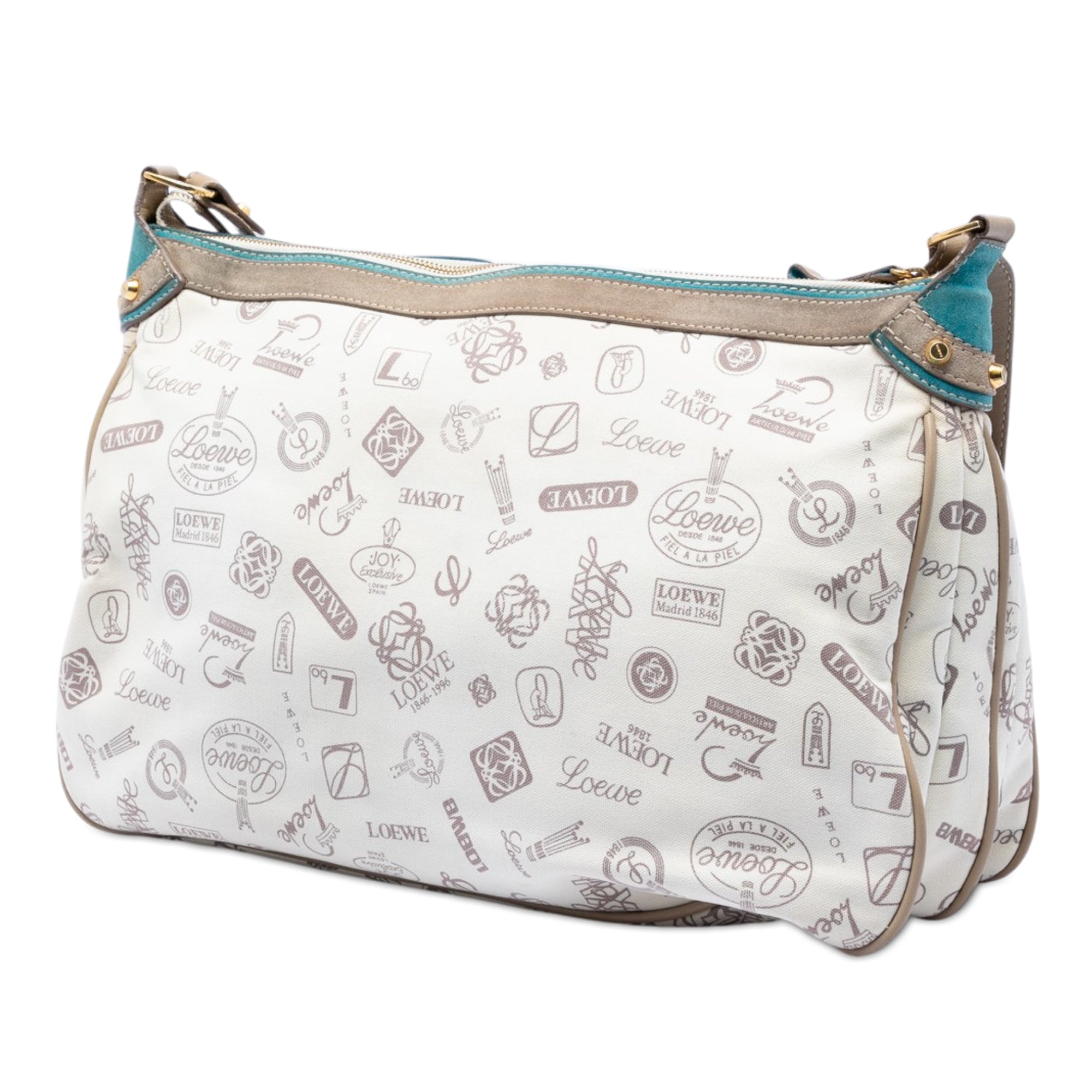 160th Anniversary Suede Trimmed Canvas Crossbody - Image 2