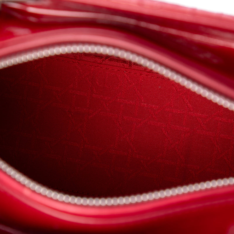 Medium Patent Cannage Lady Dior - Image 4