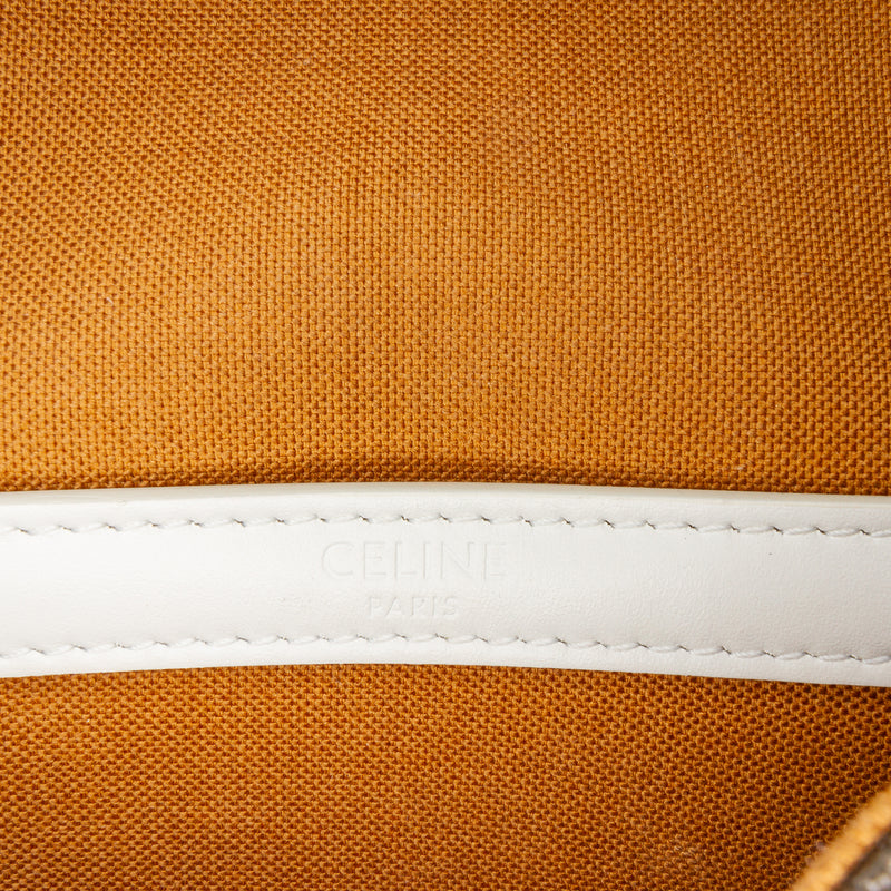 Medium Triomphe Coated Canvas Folco Crossbody - Image 5
