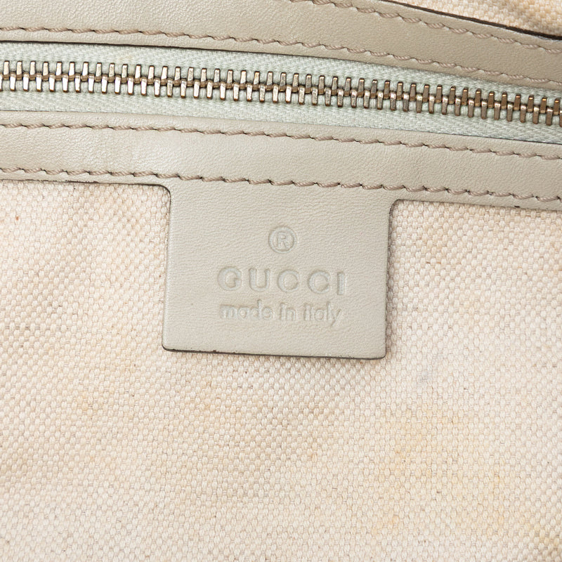 GG Canvas Web Mayfair Satchel - Image 6