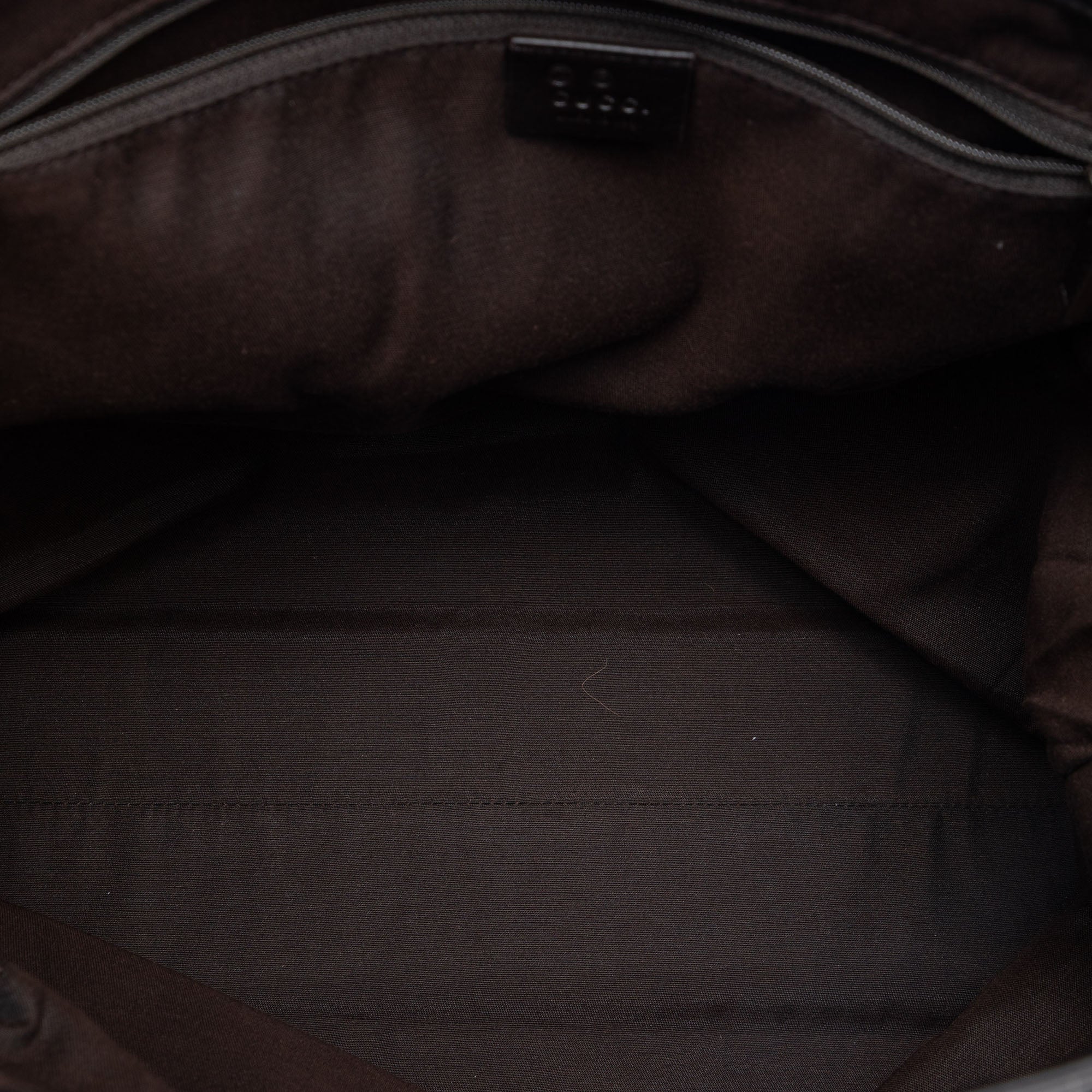 Embossed Studded Leather Horsebit Tote - Image 4