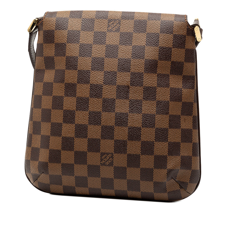 Damier Ebene Musette Salsa Long Strap - Image 2