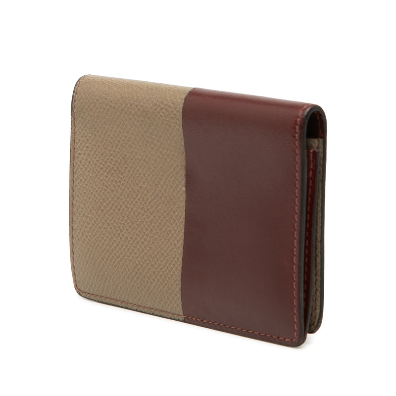 Bicolor Epsom and Chamonix Manhattan Card Case - Image 2