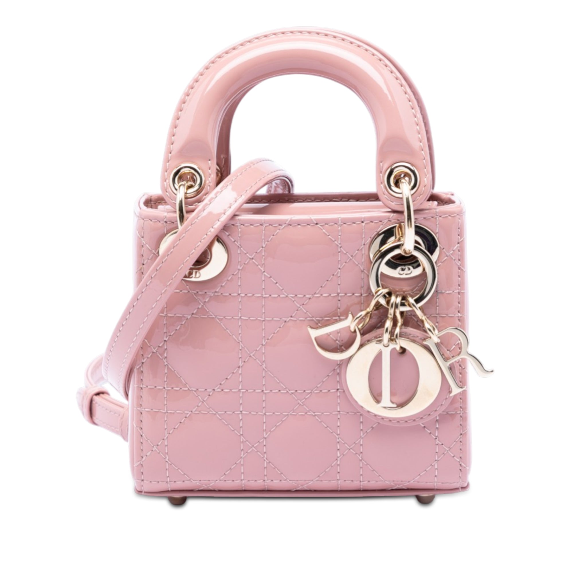 Micro Patent Cannage Lady Dior - Image 1
