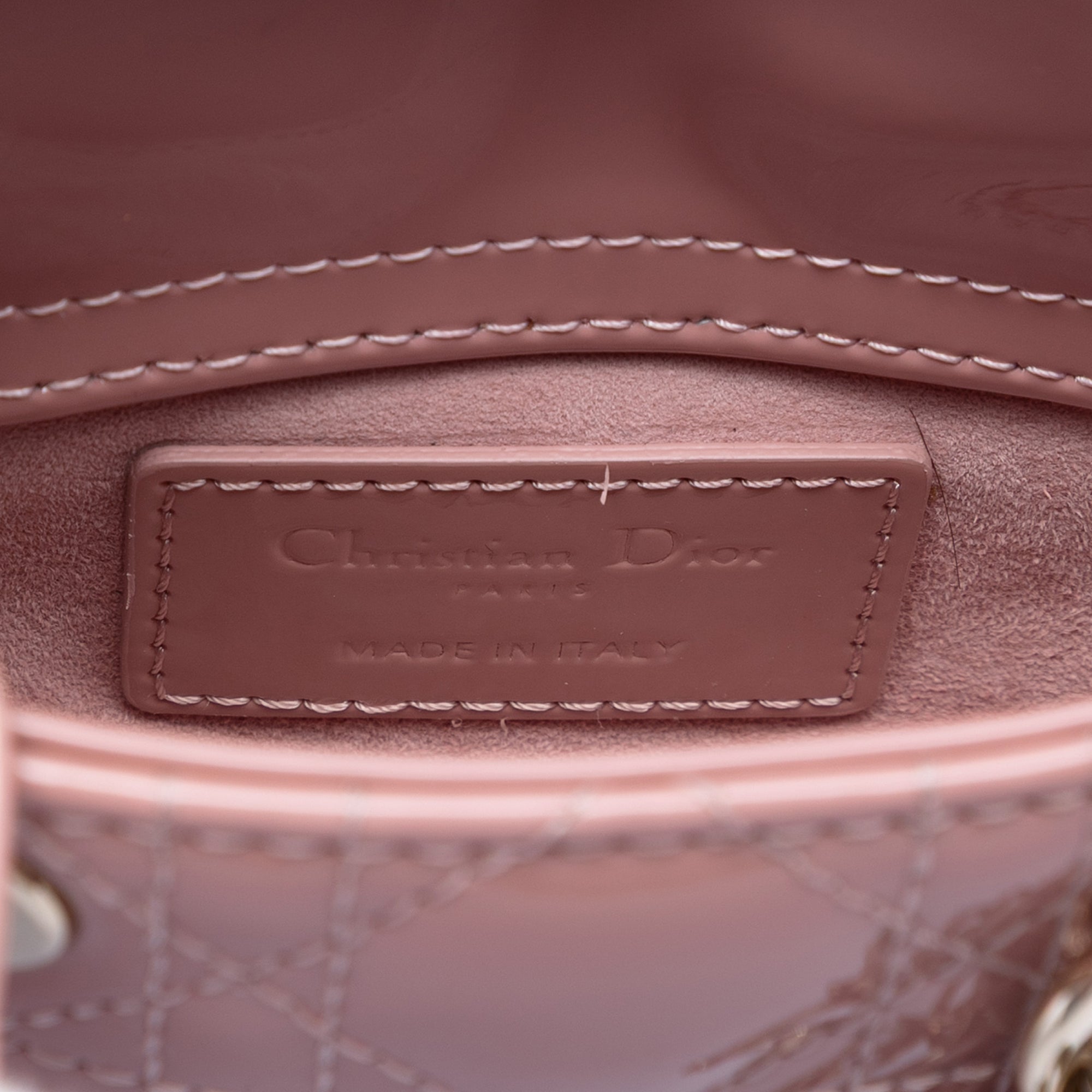 Micro Patent Cannage Lady Dior - Image 5