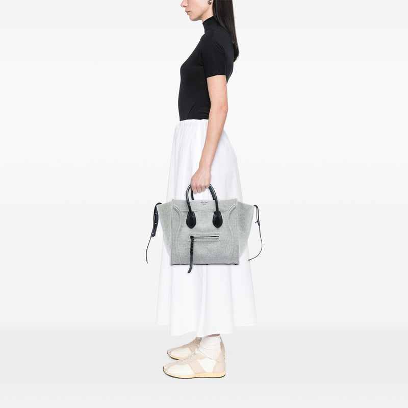 Medium Felt Phantom Luggage Tote - Image 6