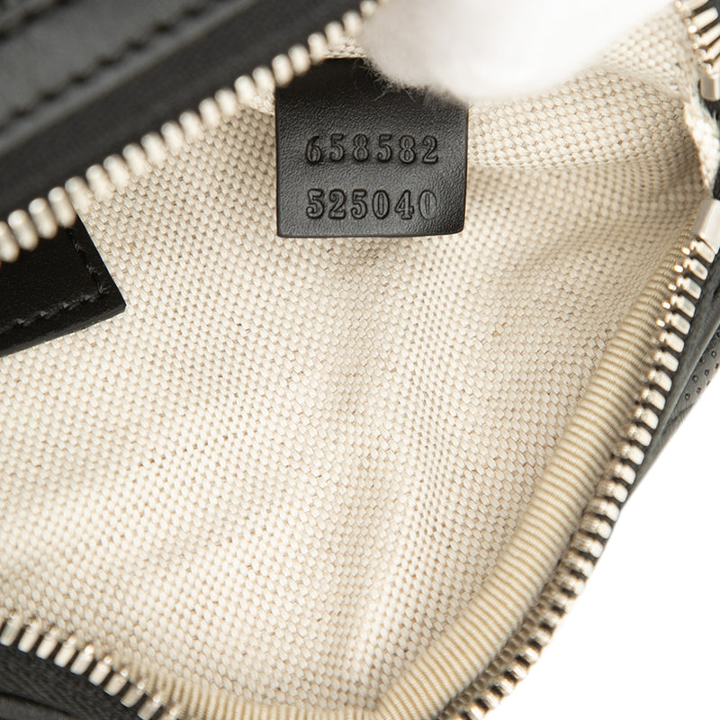 GG Embossed Perforated Leather Belt Bag - Image 6