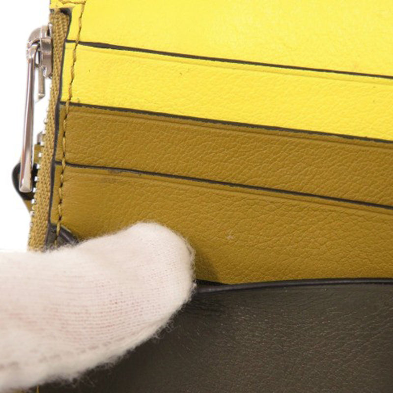 Tricolor Calfskin Puzzle Coin Card Holder - Image 12