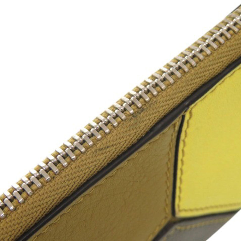 Tricolor Calfskin Puzzle Coin Card Holder - Image 19