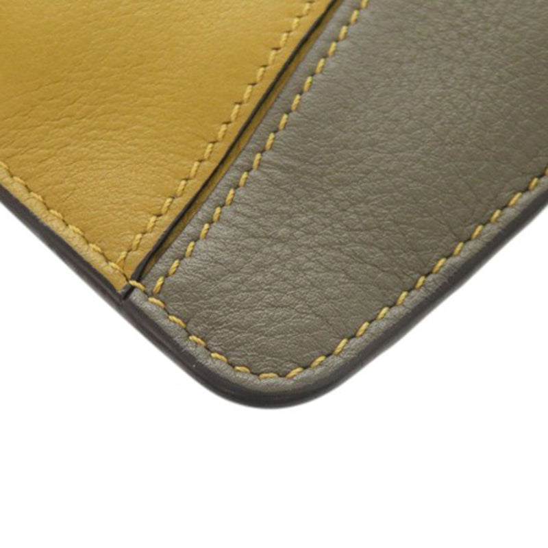 Tricolor Calfskin Puzzle Coin Card Holder - Image 21