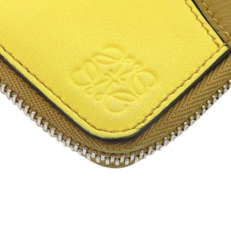 Tricolor Calfskin Puzzle Coin Card Holder - Image 23