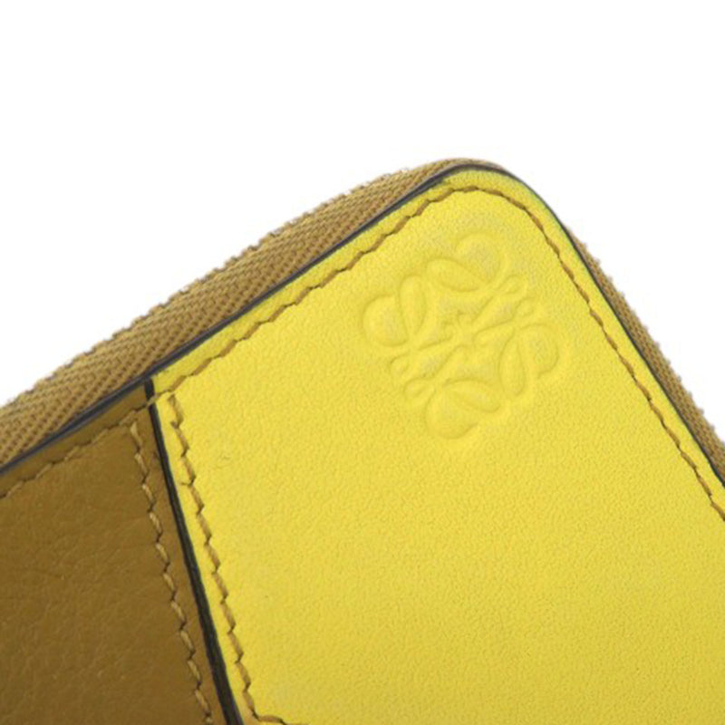 Tricolor Calfskin Puzzle Coin Card Holder - Image 8