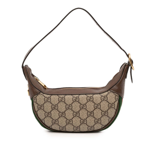 Mini GG Supreme Web Ophidia Shoulder Bag - Image 1