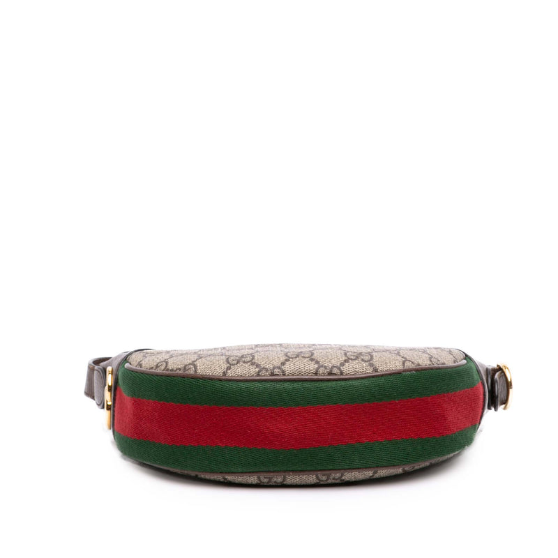 Mini GG Supreme Web Ophidia Shoulder Bag - Image 3