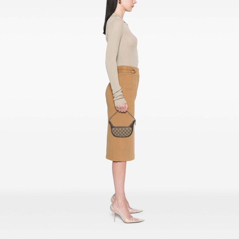 Mini GG Supreme Web Ophidia Shoulder Bag - Image 7
