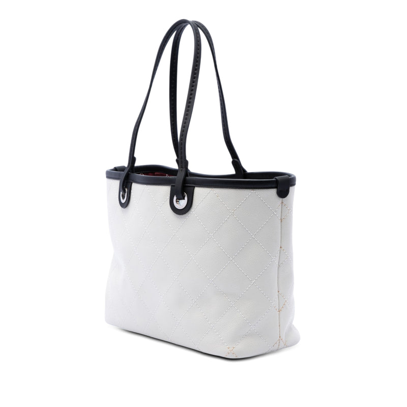 CC Quilted Caviar Shopping Fever Tote - Image 2