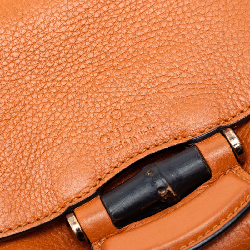 Small Leather Bamboo Nouveau Fringe Crossbody - Image 6
