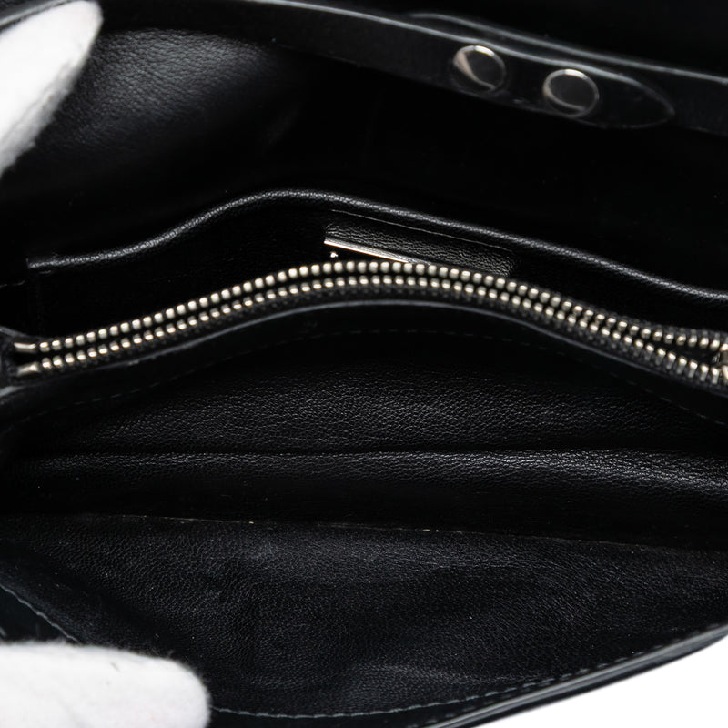 Studded Leather Push Lock Crossbody - Image 4
