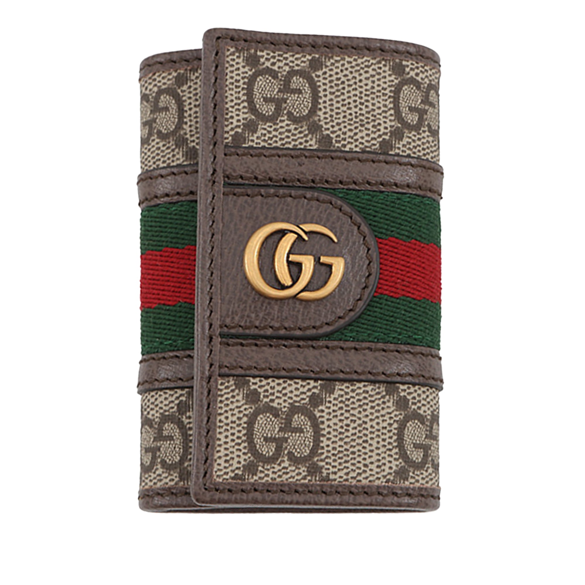 GG Supreme Web Ophidia Key Case - Image 1
