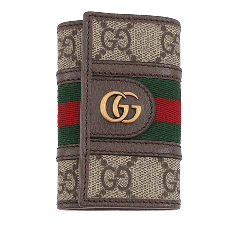 GG Supreme Web Ophidia Key Case