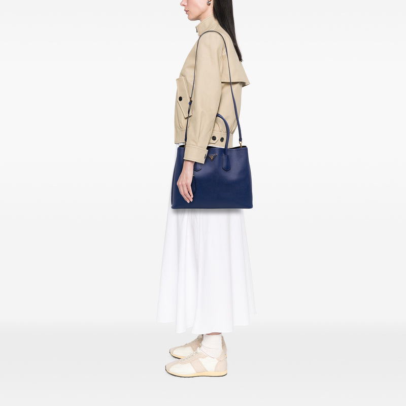 Large Saffiano Cuir Double Satchel - Image 6