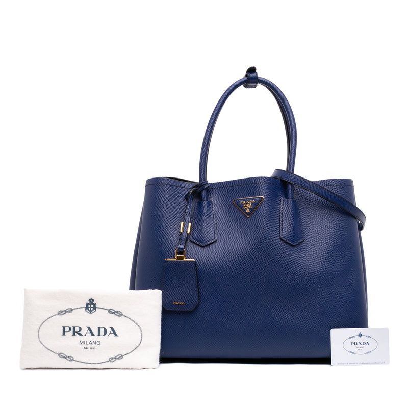 Large Saffiano Cuir Double Satchel - Image 7