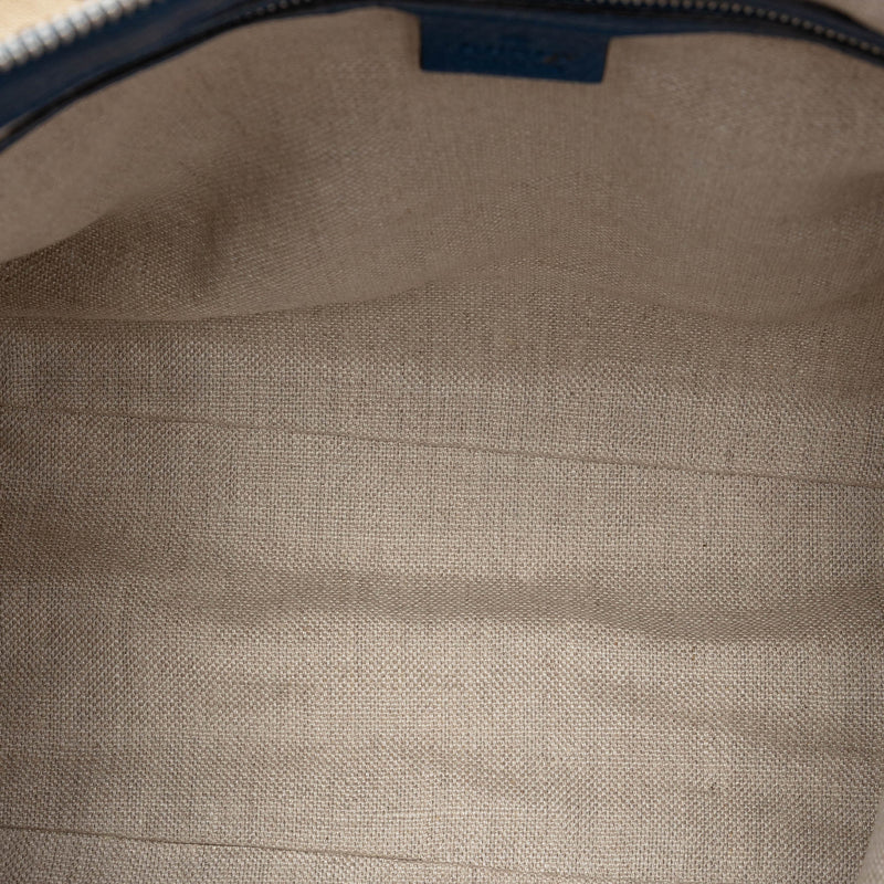 Large GG Canvas Icon Bit Satchel - Image 4